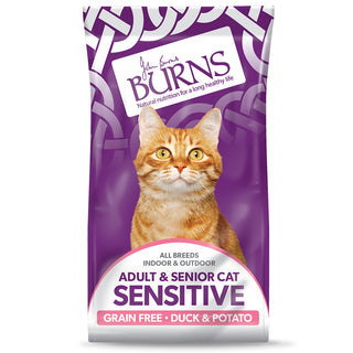 Burns Cat Sensitive Duck & Potato