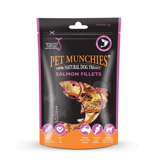 Pet Munchies Dog Treats Salmon Fillet