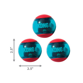 Kong Squeezz Action Ball Red Medium