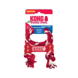 Kong Goodie Bone With Rope Extra Small