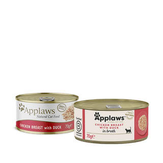 Applaws Natural Cat Food Tin Chicken Breast With Duck