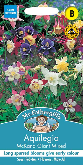 Mr Fothergills Aquilegia McKana Giant Mixed