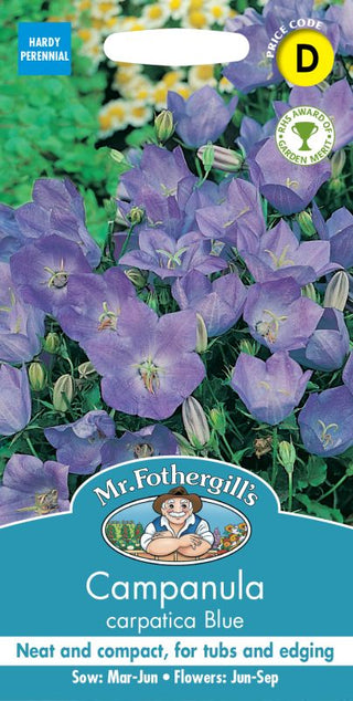 Mr Fothergills Campanula Carpatica Blue