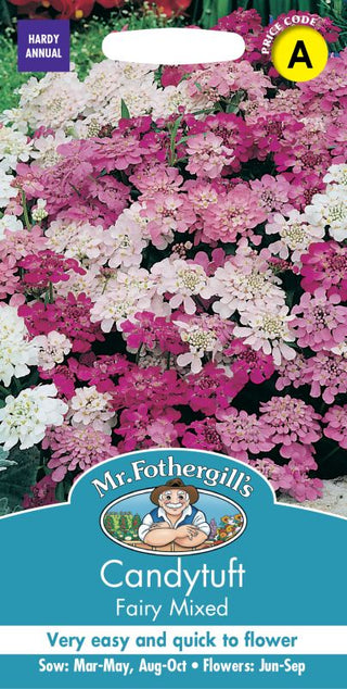 Mr Fothergills Candytuft Fairy Mixed