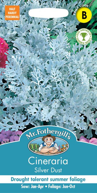 Mr Fothergills Cineraria Silver Dust