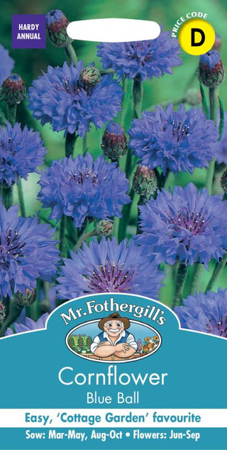 Mr Fothergills Cornflower Blue Ball