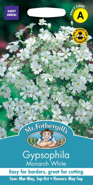 Mr Fothergills Gypsophila Monarch White