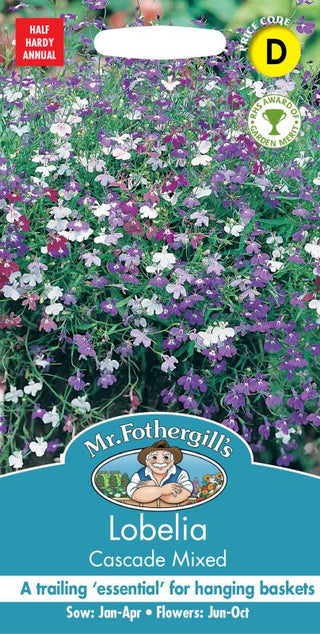 Mr Fothergills Lobelia Cascade Mixed