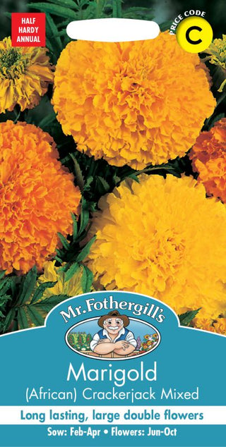 Mr Fothergills Marigold (african) Crackerjack Mixed