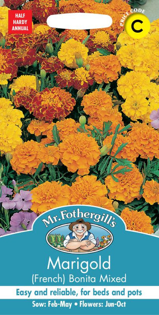 Mr Fothergills Marigold (french) Bonita Mixed