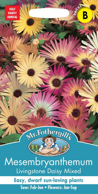 Mr Fothergills Mesembryanthe Mum Livingstone Daisy Mixed