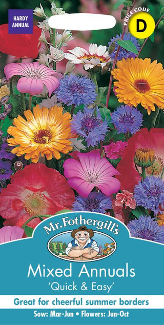 Mr Fothergills Mixed Annuals Quick & Easy