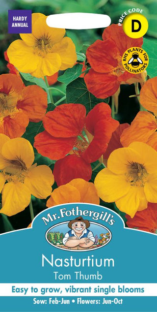 Mr Fothergills Nasturtium Tom Thumb