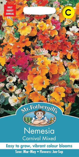 Mr Fothergills Nemesia Carnival Mixed