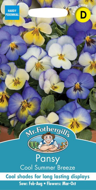 Mr Fothergills Pansy Cool Summer Breeze