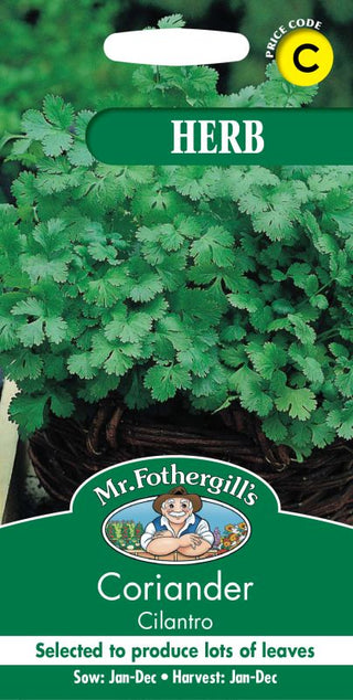 Mr Fothergills Herb Coriander Cilantro (for Leaf)