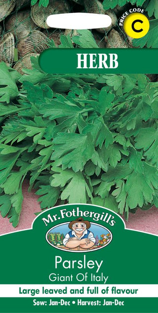 Mr Fothergills Herb Parsley Giant Of Italy