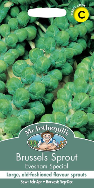 Mr Fothergills Brussels Sprout Evesham Special