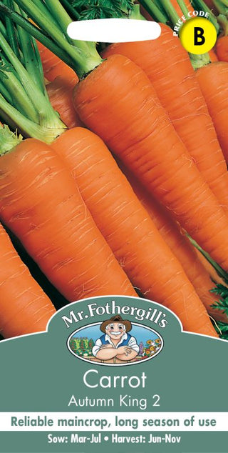 Mr Fothergills Carrot Autumn King 2