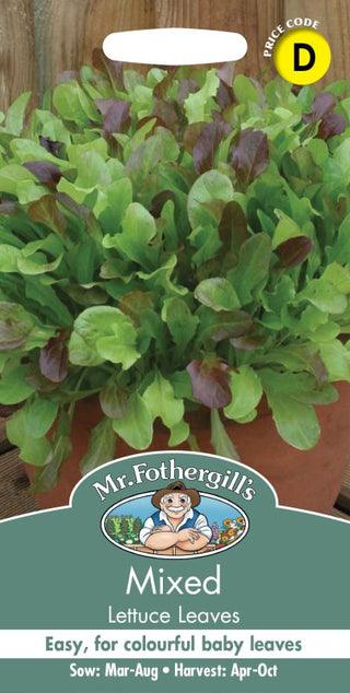 Mr Fothergills Contained Mixed Lettuce Leaves