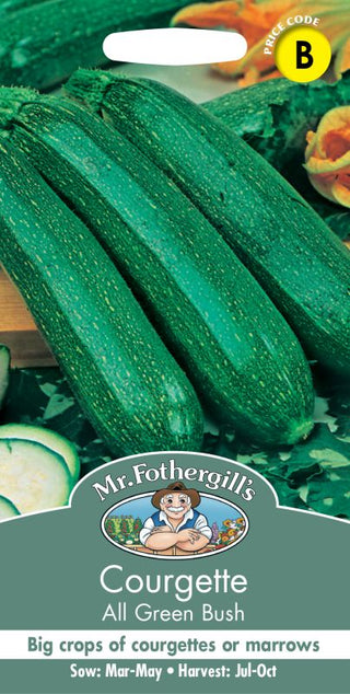 Mr Fothergills Courgette All Green Bush