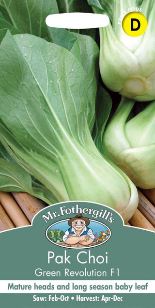 Mr Fothergills Pak Choi Green Revolution F1