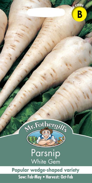 Mr Fothergills Parsnip White Gem