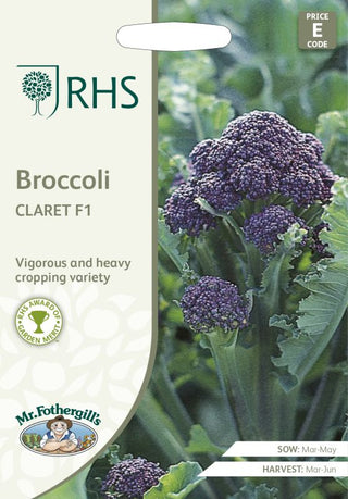 Mr Fothergills Rhs Broccoli Claret F1