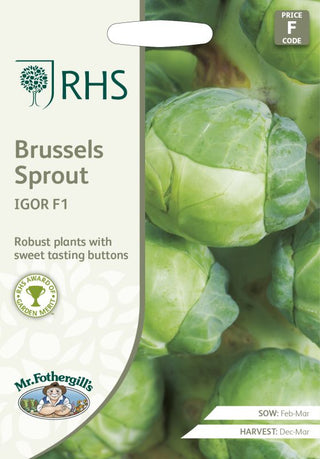 Mr Fothergills Rhs Brussel Sprout Igor F1