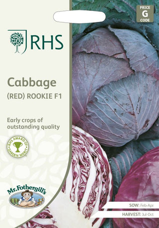 Mr Fothergills Rhs Cabbage (red) Rookie F1