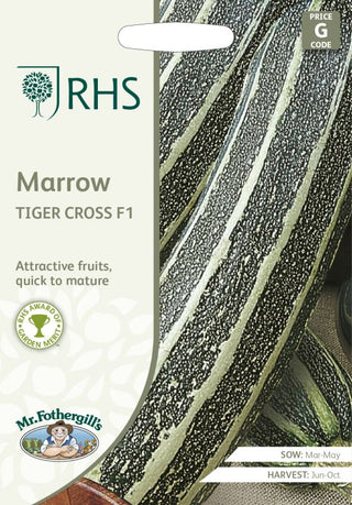 Mr Fothergills Rhs Marrow Tiger Cross F1