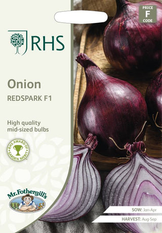 Mr Fothergills Rhs Onion Redspark F1