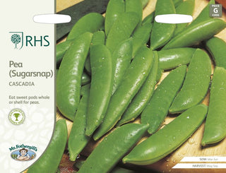 Mr Fothergills Rhs Pea (sugarsnap) Cascadia