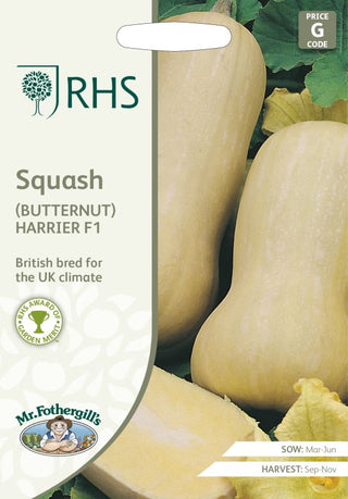 Mr Fothergills Rhs Squash (butternut) Harrier F1