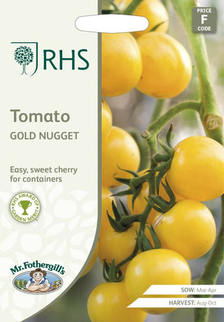 Mr Fothergills Rhs Tomato Gold Nugget