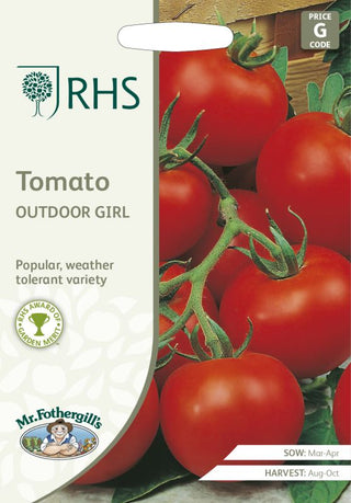 Mr Fothergills Rhs Tomato Outdoor Girl