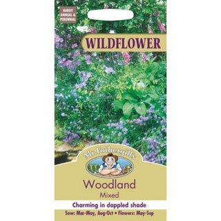 Mr Fothergills Wildflower Garden Wf Woodland Mixture