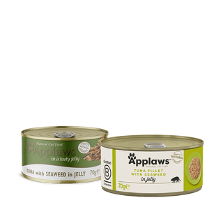 Applaws Natural Cat Food Tin Tuna With Seaweed In Jelly