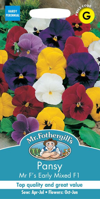 Mr Fothergills Pansy Mr F'S Early Mixed F1