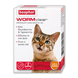 Beaphar WORMclear Tablets for Cats