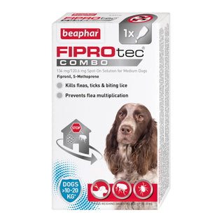 Beaphar FIPROtec COMBO for Medium Dogs