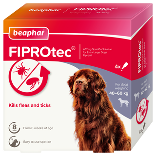 Beaphar FIPROtec Spot-On for Extra Large Dogs