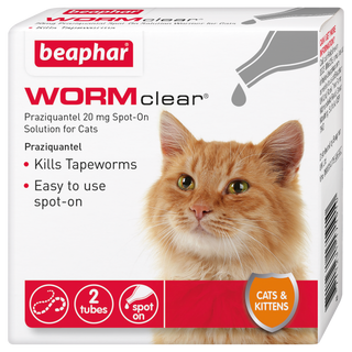 Beaphar WORMclear Spot-On Solution for Cats