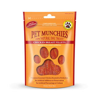 Pet Munchies Dog Treats Chicken Breast Fillets