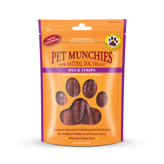 Pet Munchies Dog Treats Duck Strips