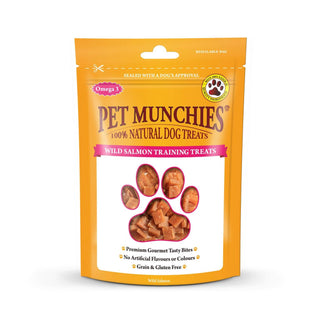 Pet Munchies Dog Training Treats Wild Salmon