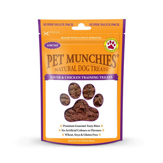 Pet Munchies Dog Training Treats Liver & Chicken