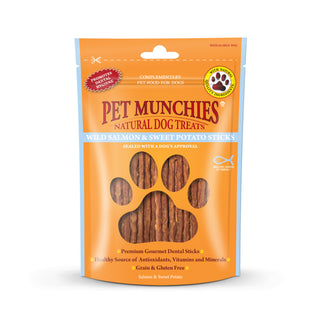 Pet Munchies Dog Treats Salmon & Sweet Potato