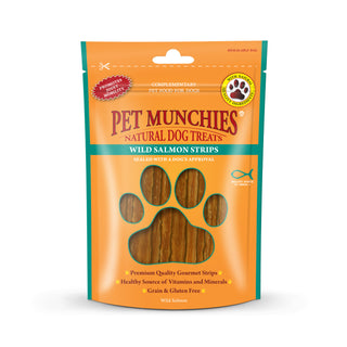 Pet Munchies Dog Treats Salmon Strips