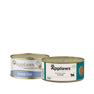 Applaws Natural Cat Food Tin With Ocean Fish